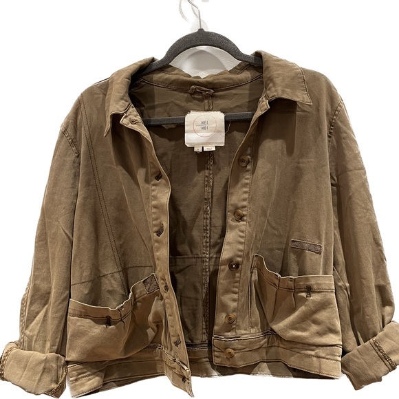 Olive Green Bomber Jacket - Picture 1 of 5